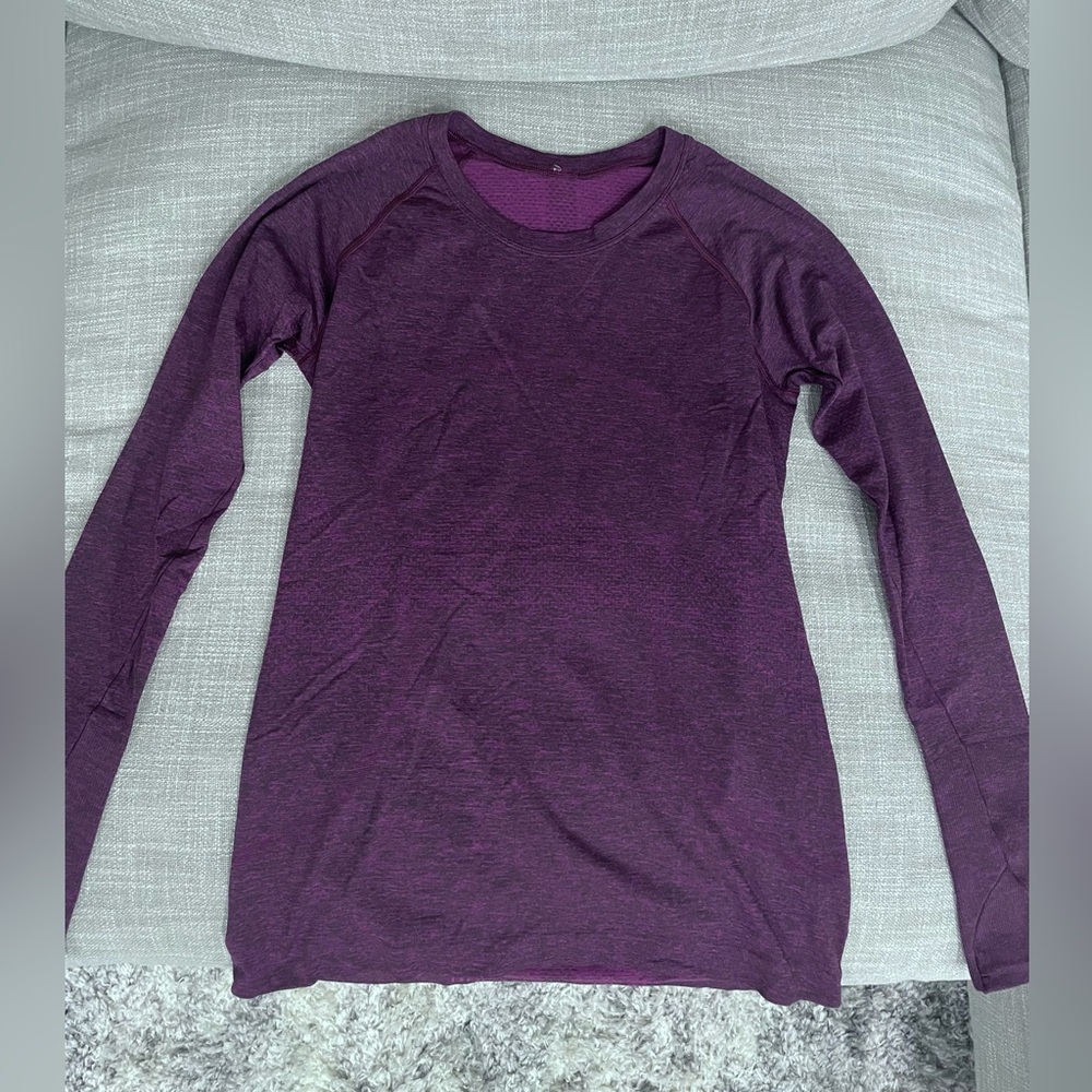 Lululemon Swiftly Tech Long Sleeve, size 8, EUC